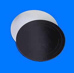 Подложка ForGenika BASE 3,2 Black/Silver D 300 мм S (10 шт./уп.)